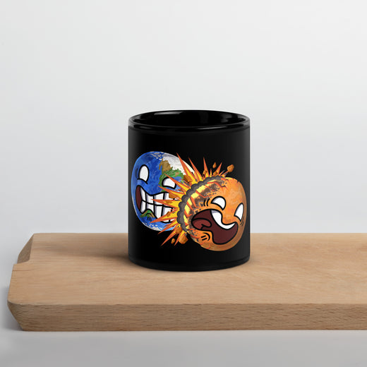 Colliding PlanetBalls Mug