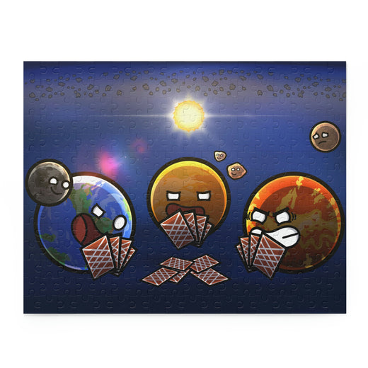 Planets Playing Cards Puzzle (252-Piece)