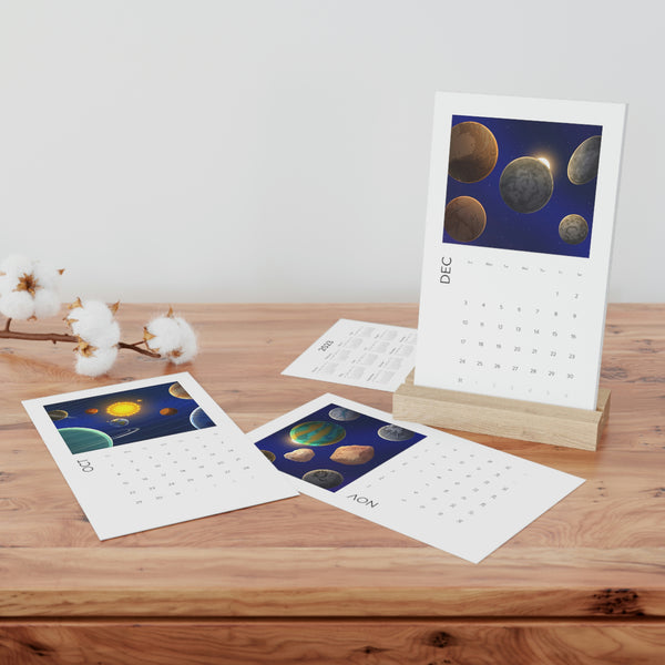 Solar System Desk Calendar (2023)