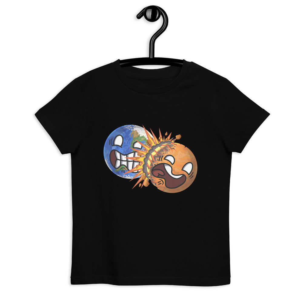 Colliding Planets Eco Kids Tee