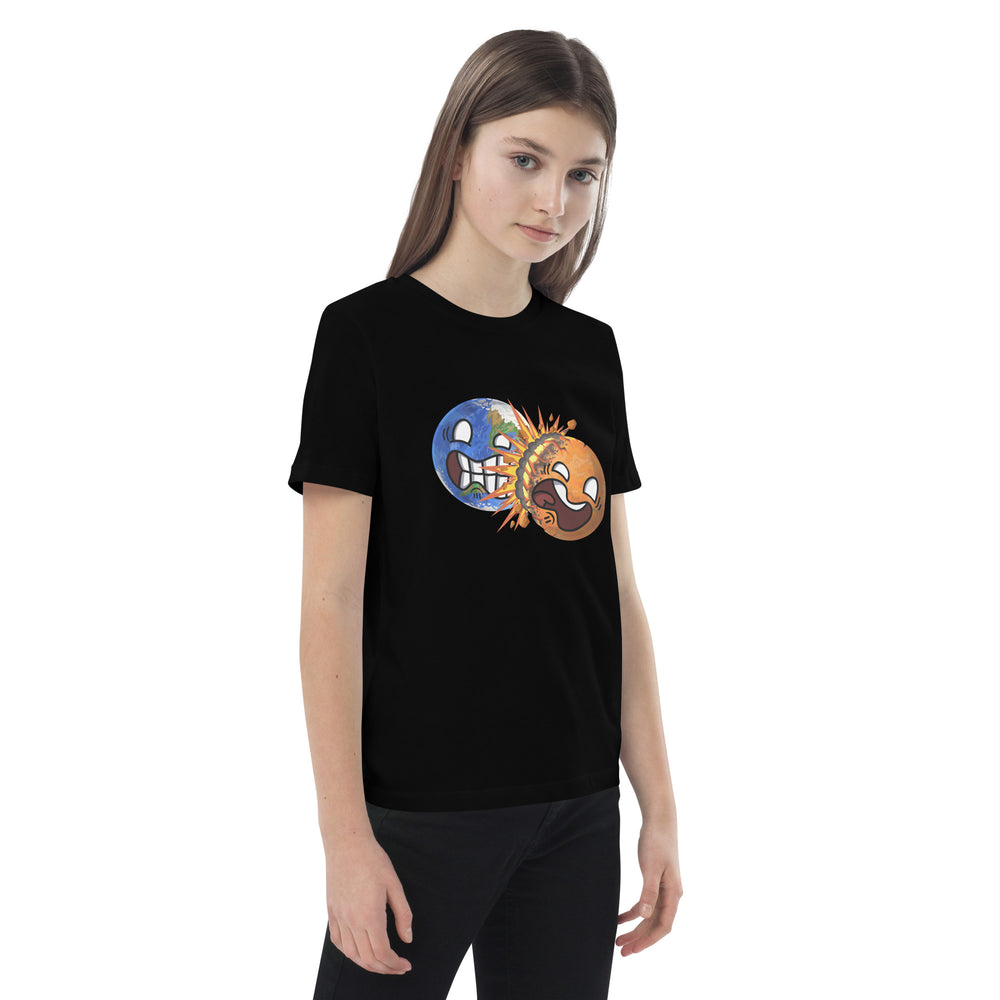 Colliding Planets Eco Kids Tee