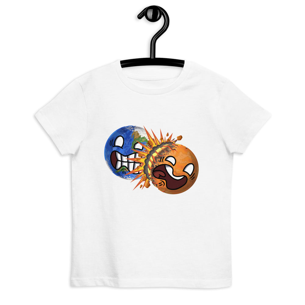 Colliding Planets Eco Kids Tee