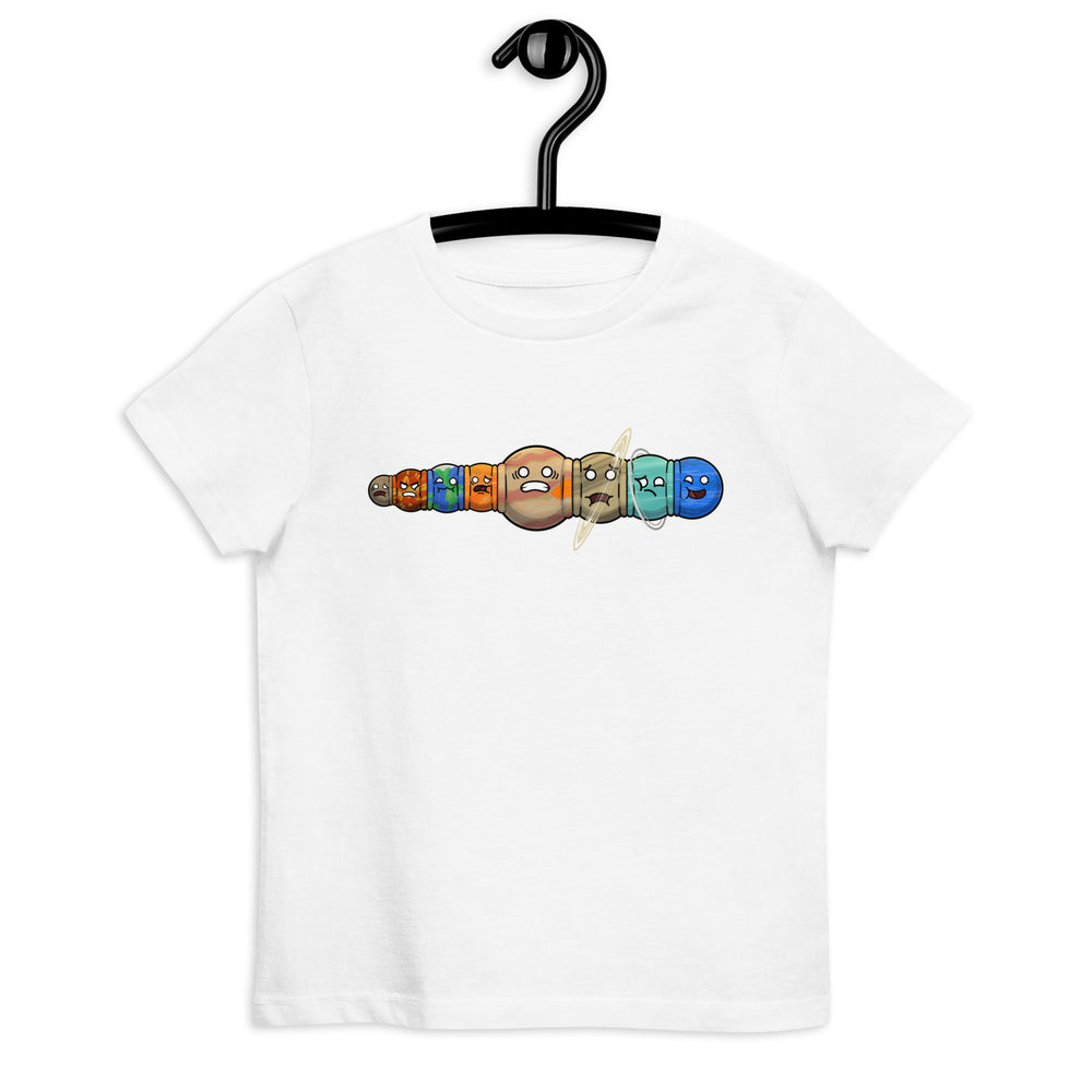 Squishy Planets Eco Kids Tee