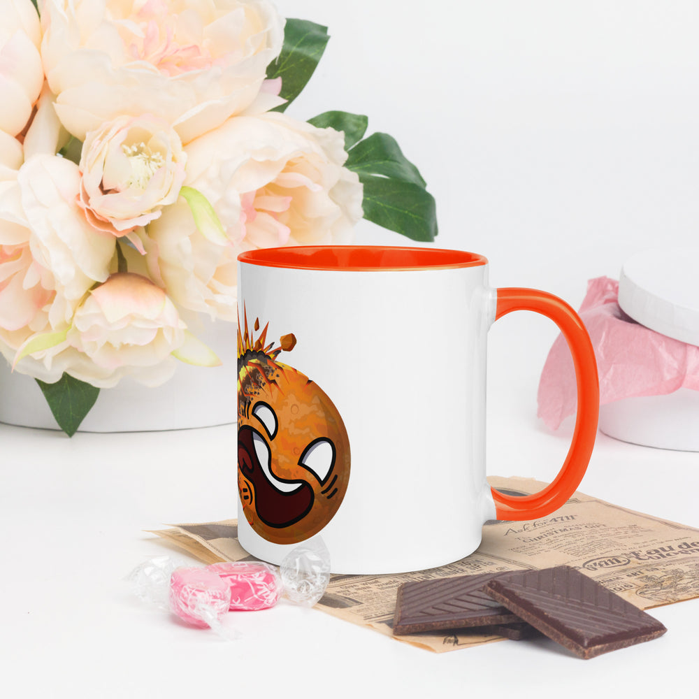 Colliding PlanetBalls In-Color Mug