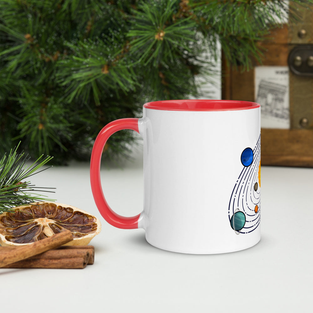 Solar System In-Color Mug
