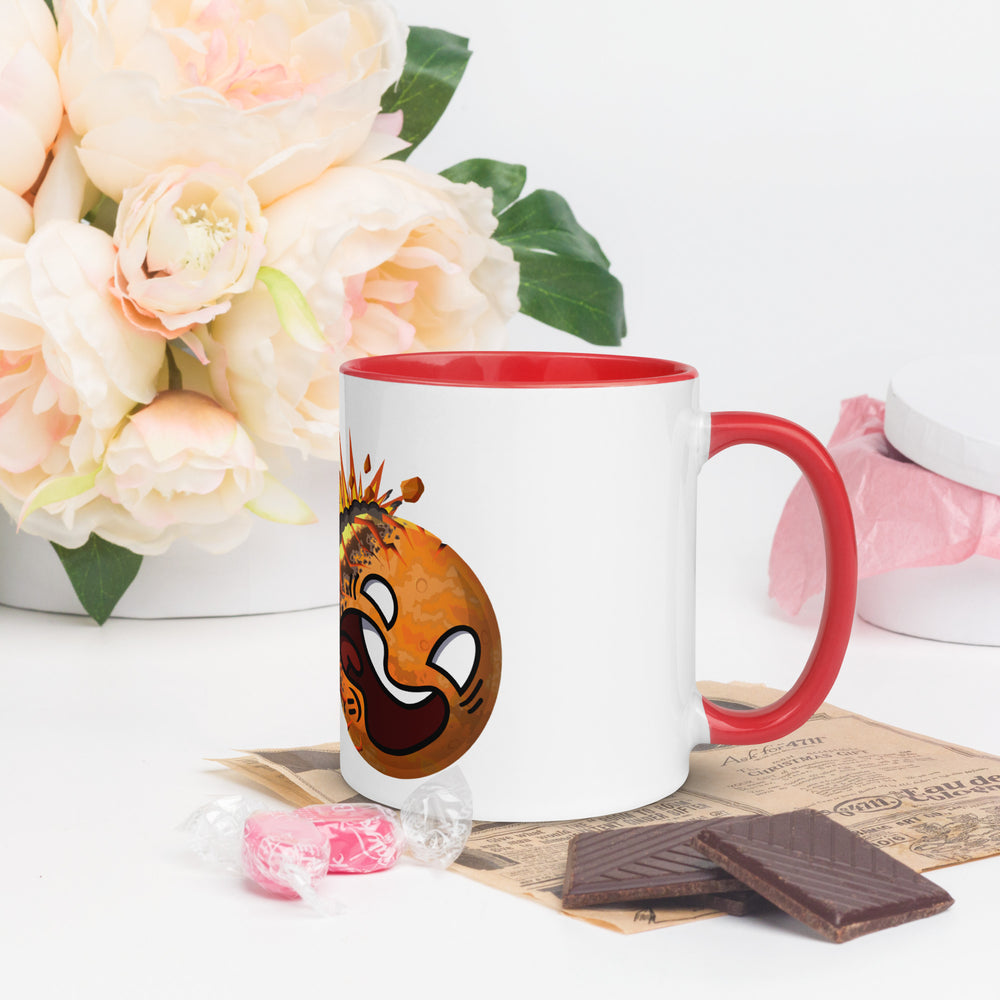 Colliding PlanetBalls In-Color Mug